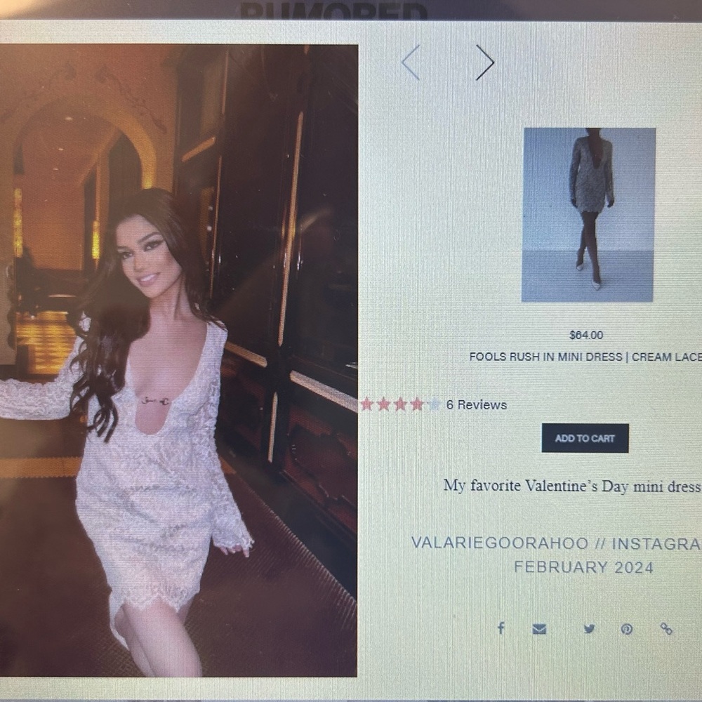 Online boutique store in New York City! Size xs. will look cuter on you